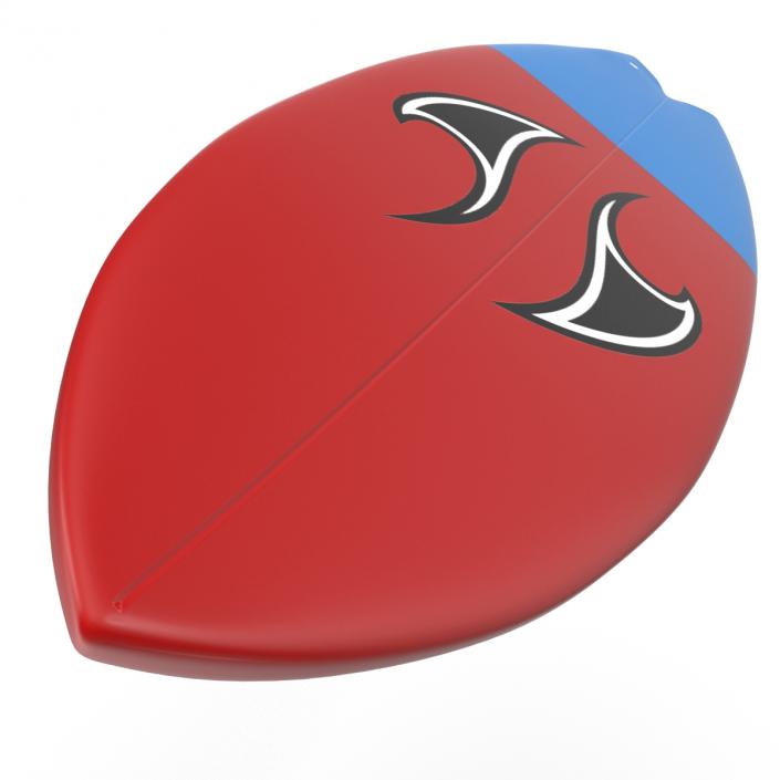 3D Surfboard Fish 2