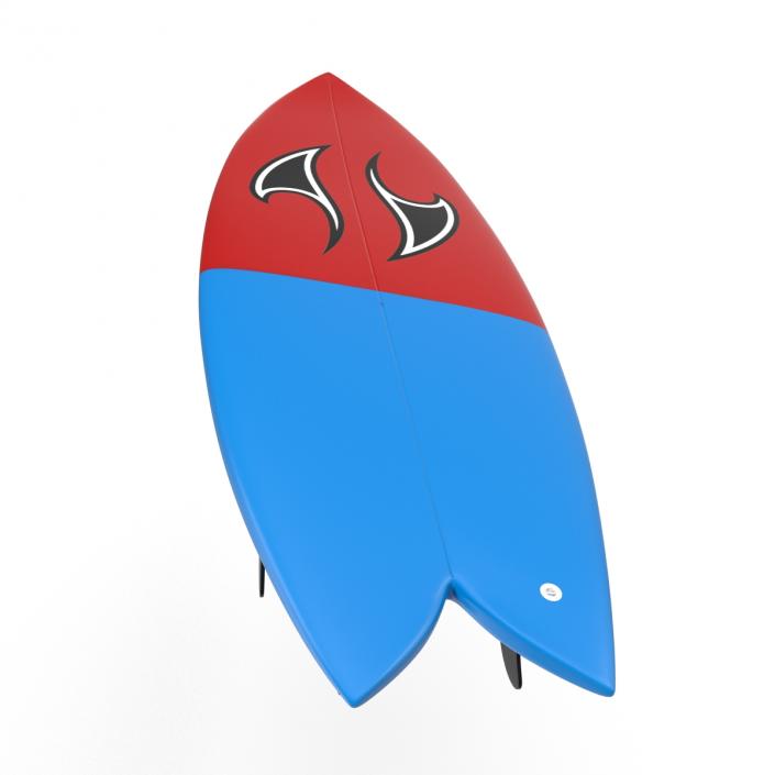 3D Surfboard Fish 2