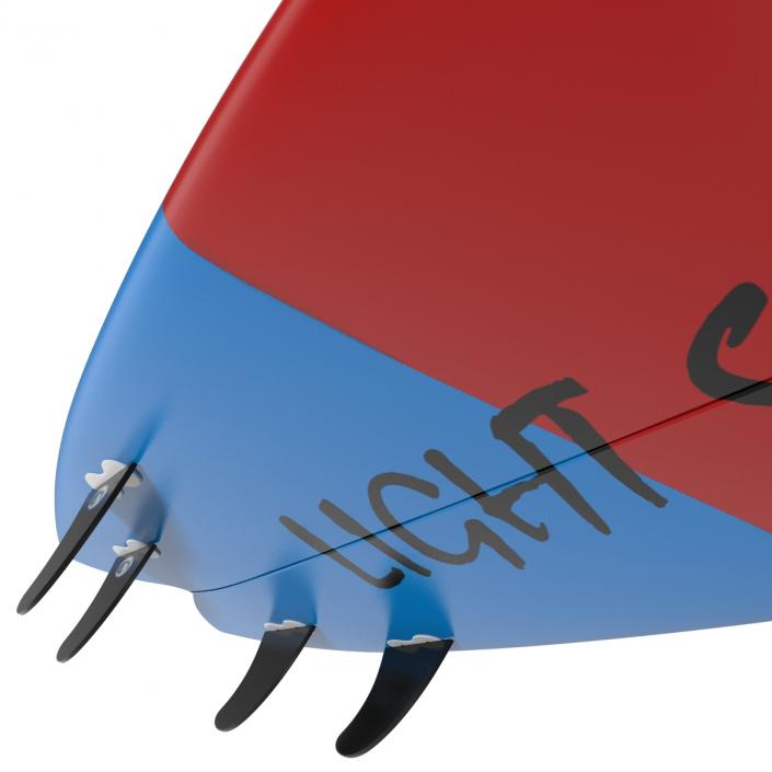 3D Surfboard Fish 2