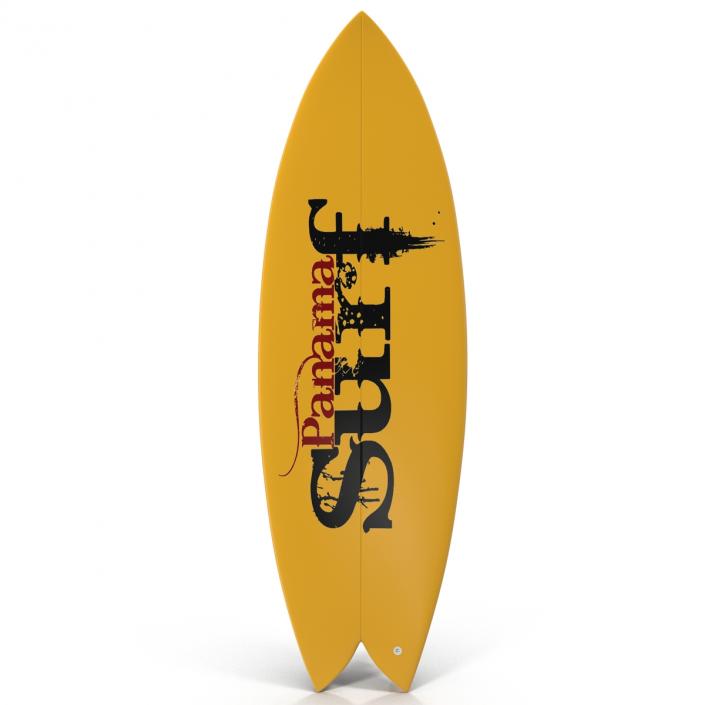 3D Surfboard Fish 3