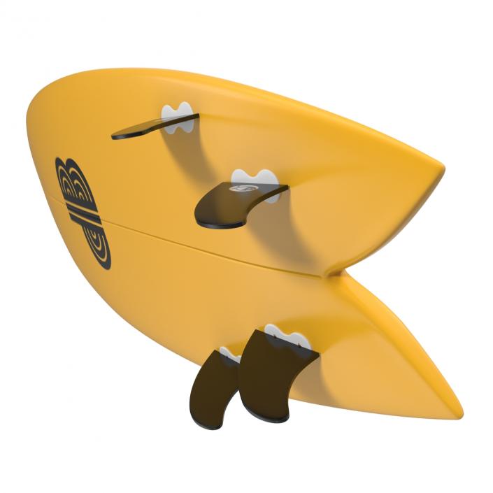 3D Surfboard Fish 3