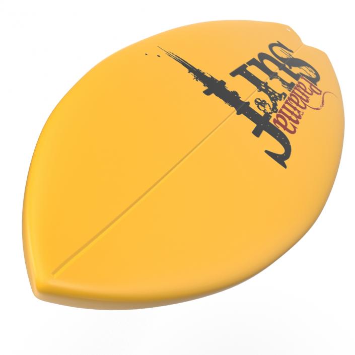 3D Surfboard Fish 3