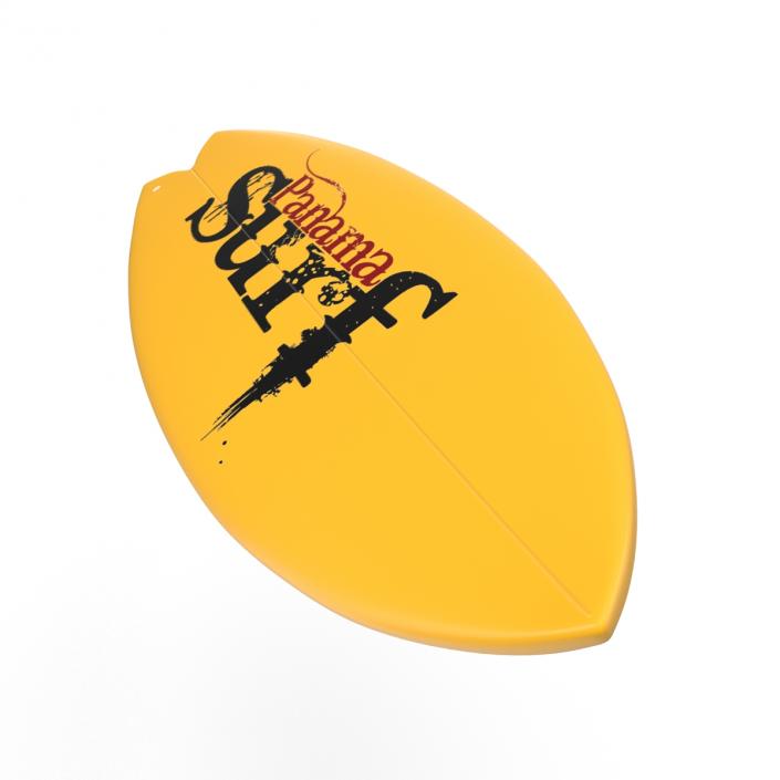 3D Surfboard Fish 3