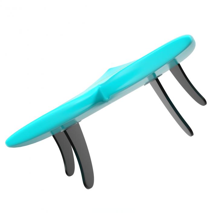 3D Surfboard Fish 4