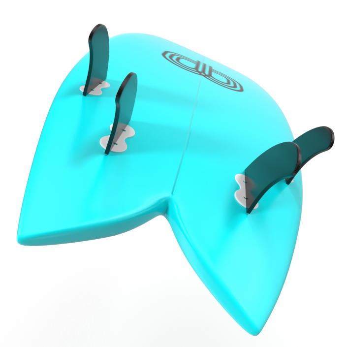 3D Surfboard Fish 4