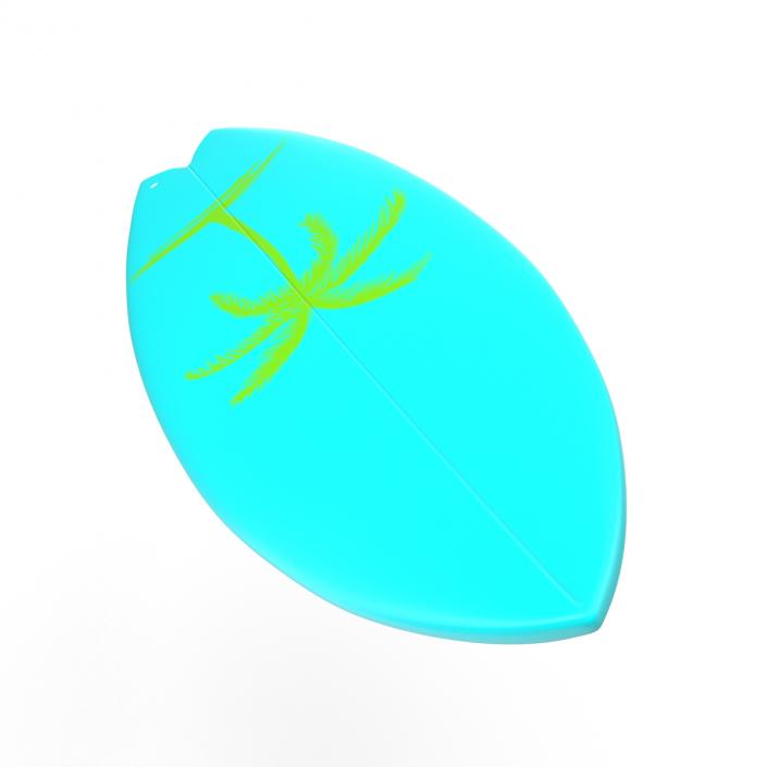 3D Surfboard Fish 4