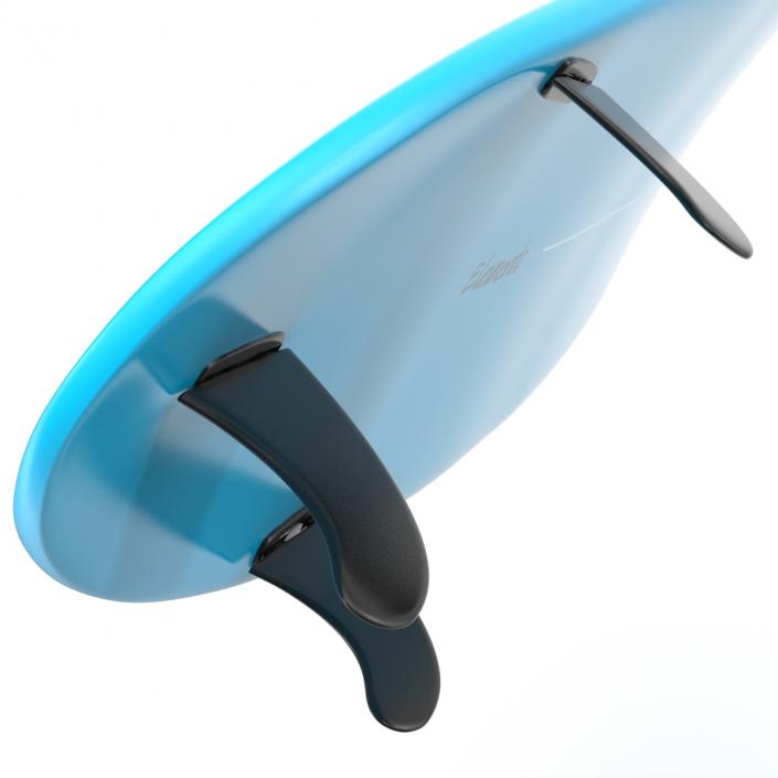 3D Surfboard Funboard model