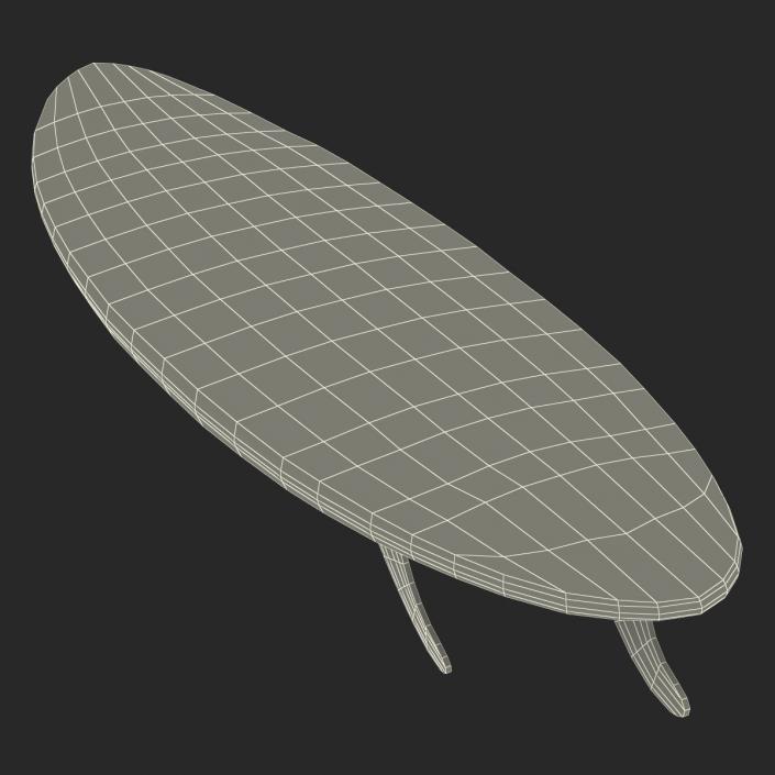 3D Surfboard Funboard model