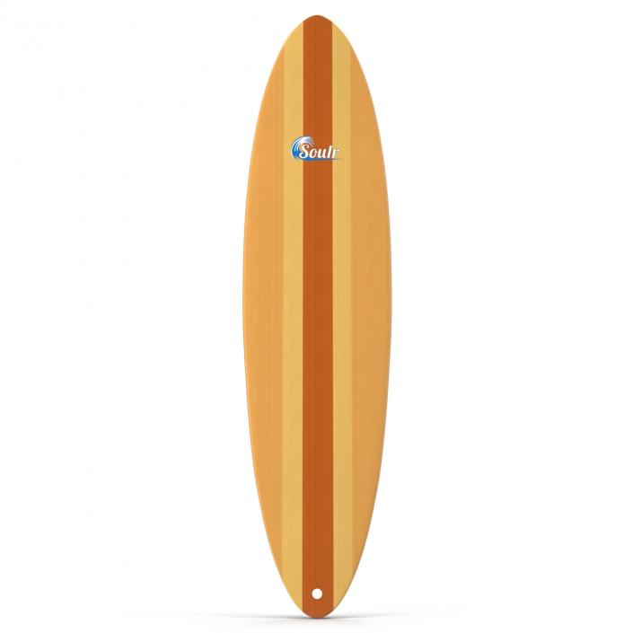 3D model Surfboard Funboard 2