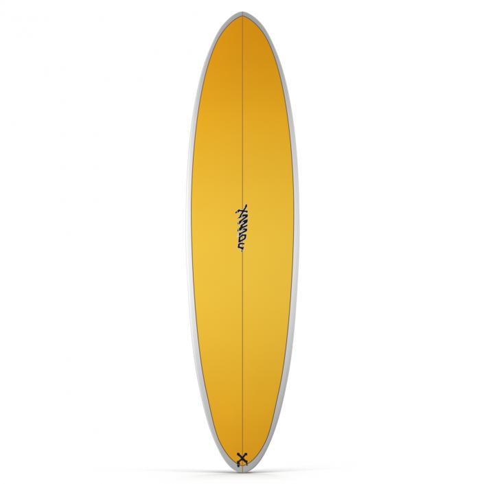 3D model Surfboard Funboard 3