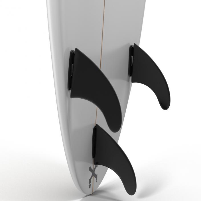 3D model Surfboard Funboard 3