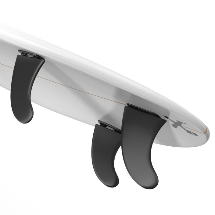 3D model Surfboard Funboard 3