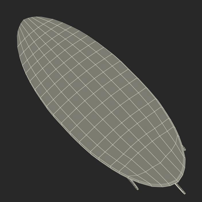 3D model Surfboard Funboard 3