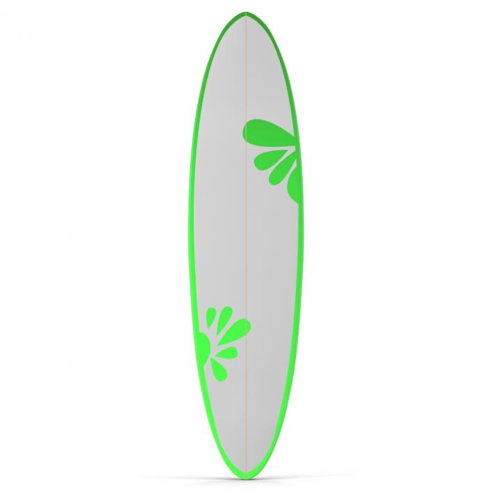 3D model Surfboard Funboard 4