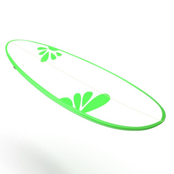 3D model Surfboard Funboard 4