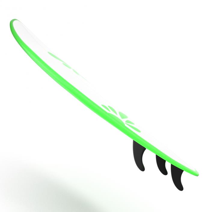 3D model Surfboard Funboard 4