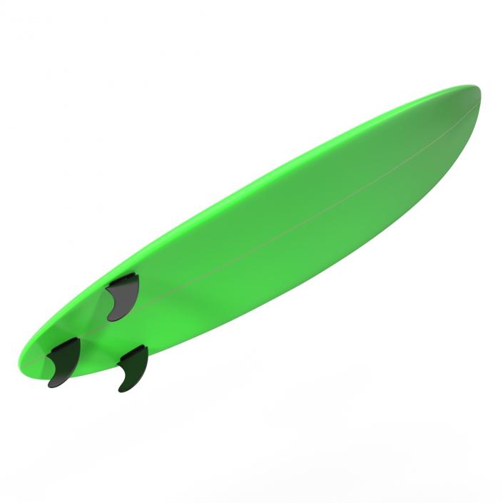 3D model Surfboard Funboard 4