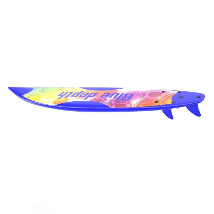 Surfboard Shortboard 3 3D