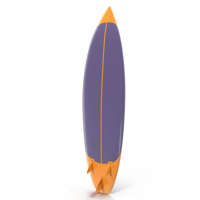 3D model Surfboard Shortboard