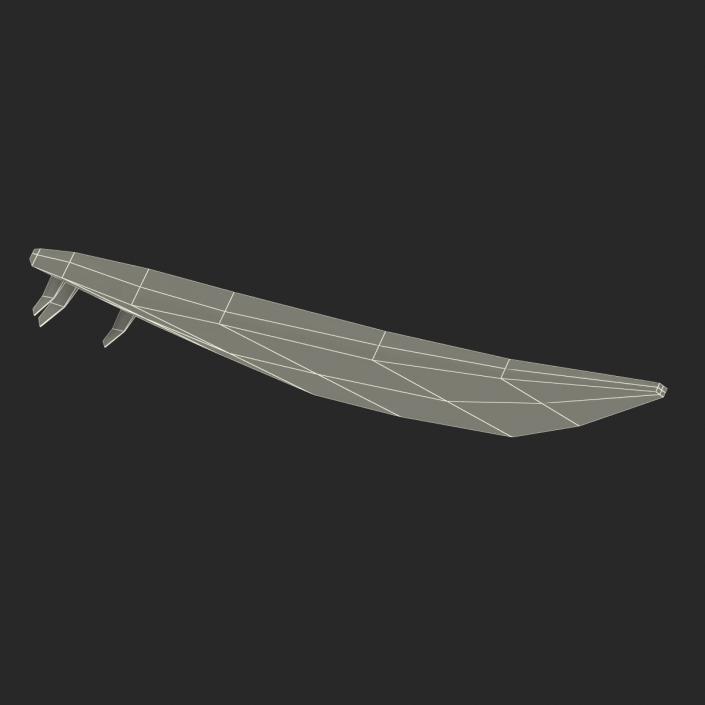 3D model Surfboard Shortboard