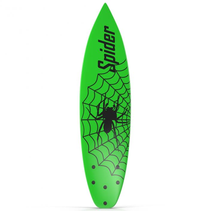 Surfboard Shortboard 4 3D