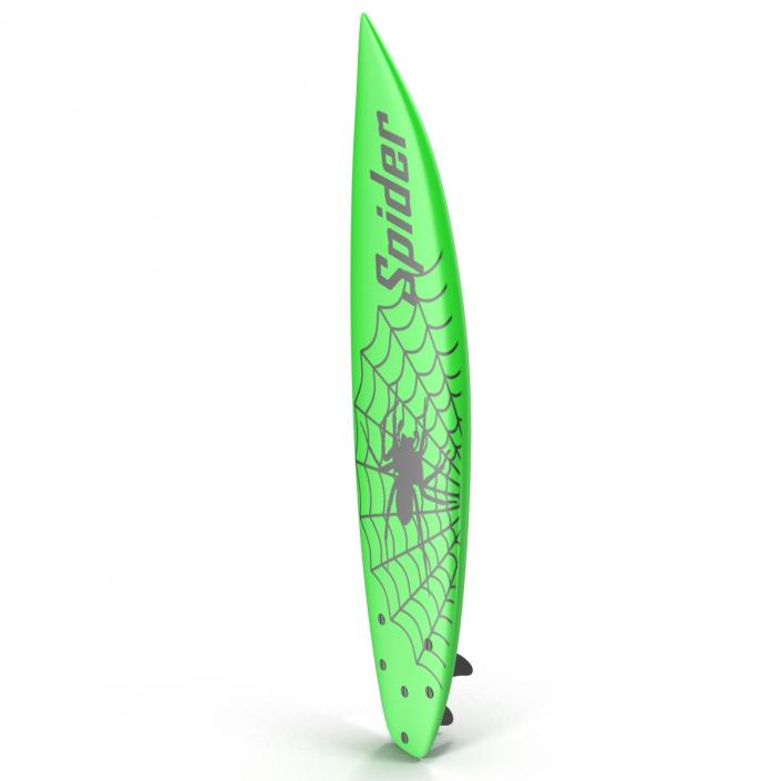 Surfboard Shortboard 4 3D