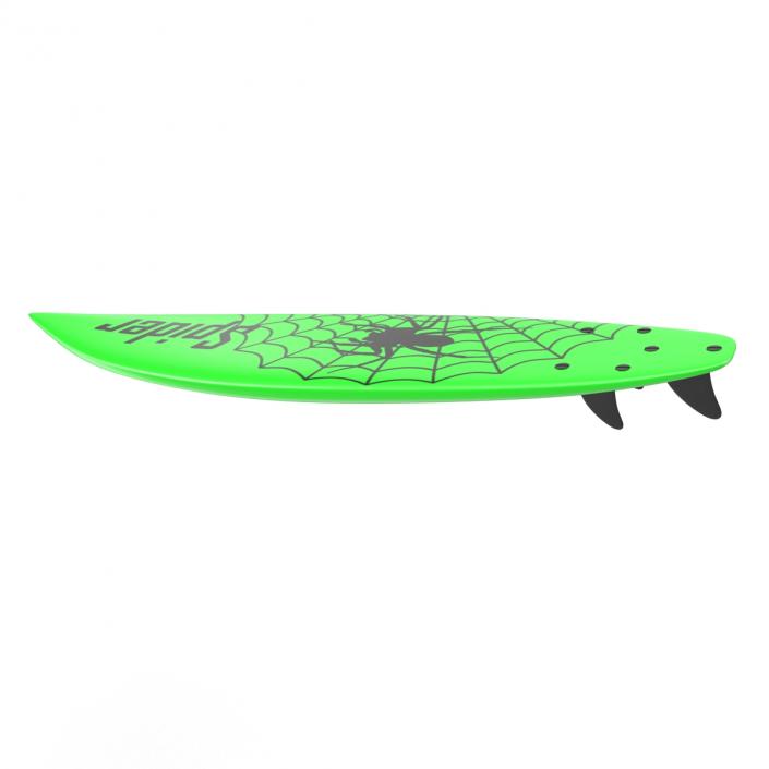 Surfboard Shortboard 4 3D