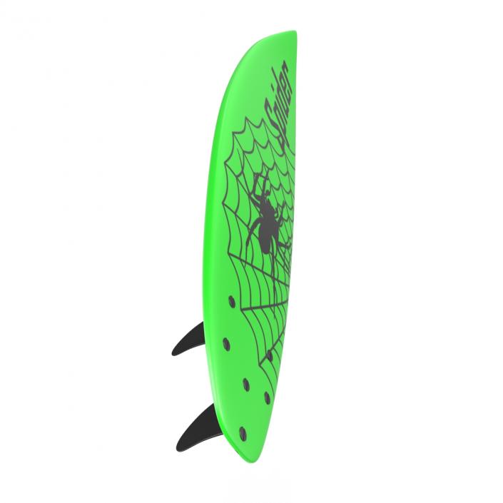 Surfboard Shortboard 4 3D