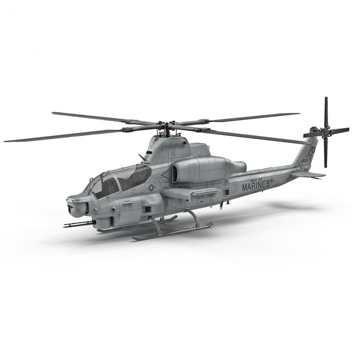 3D Attack Helicopter Bell AH 1Z Viper 2