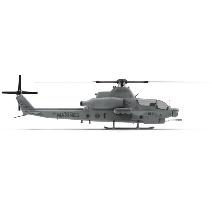 3D Attack Helicopter Bell AH 1Z Viper 2