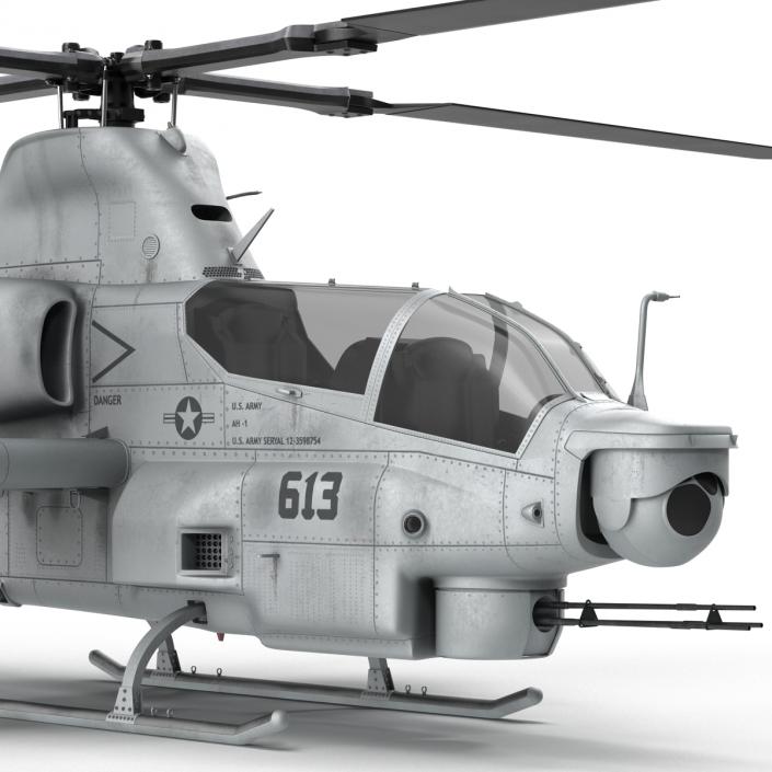 3D Attack Helicopter Bell AH 1Z Viper 2