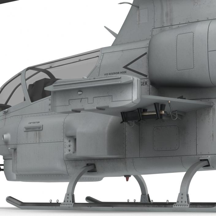 3D Attack Helicopter Bell AH 1Z Viper 2