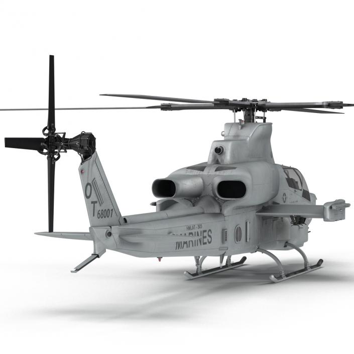 3D Attack Helicopter Bell AH 1Z Viper 2