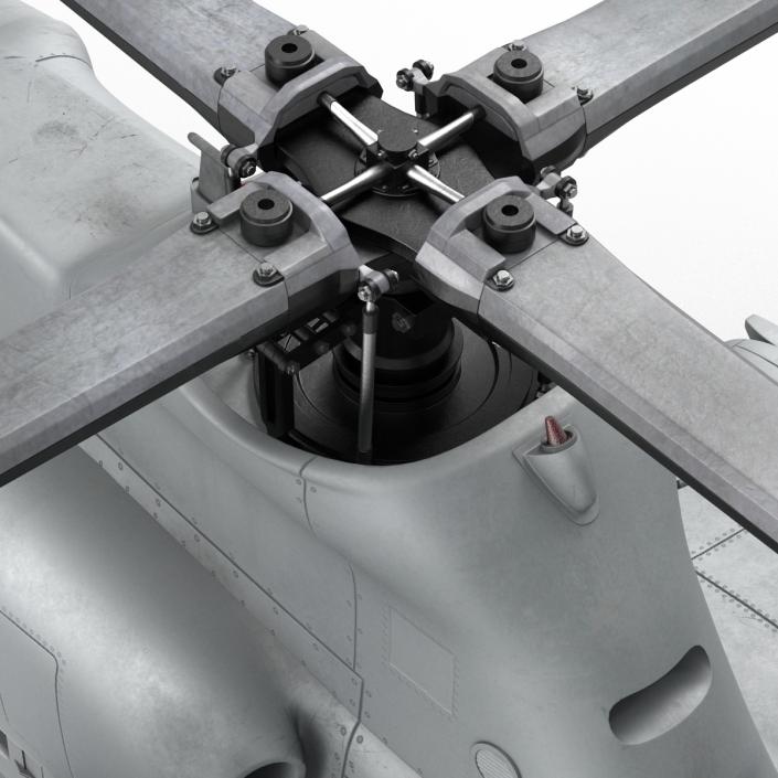 3D Attack Helicopter Bell AH 1Z Viper Rigged 2 model