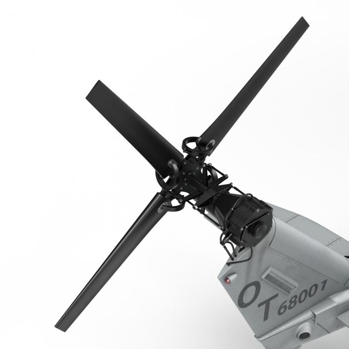 3D Attack Helicopter Bell AH 1Z Viper Rigged 2 model