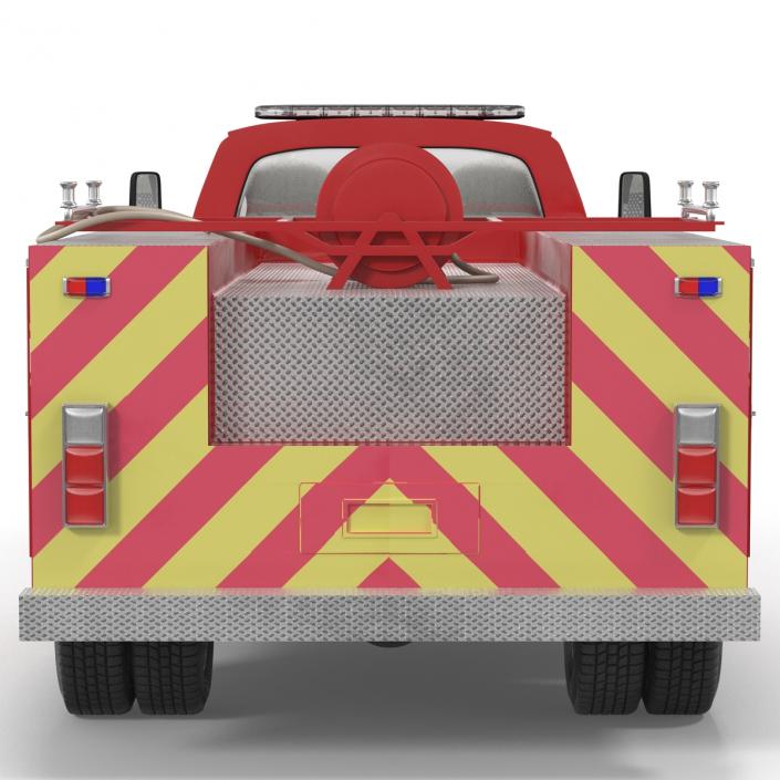 3D model Chevrolet Fire Truck