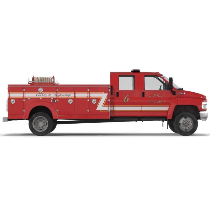 3D model Chevrolet Fire Truck