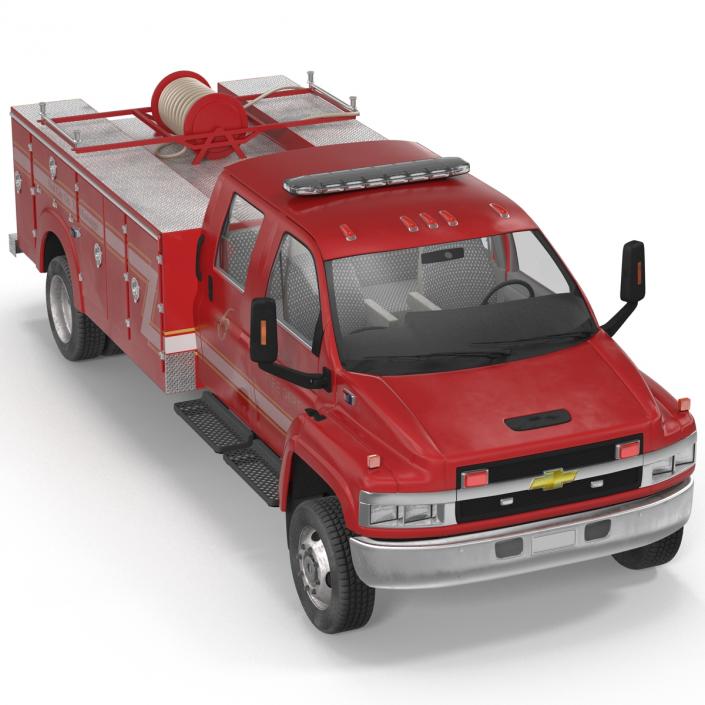 3D model Chevrolet Fire Truck