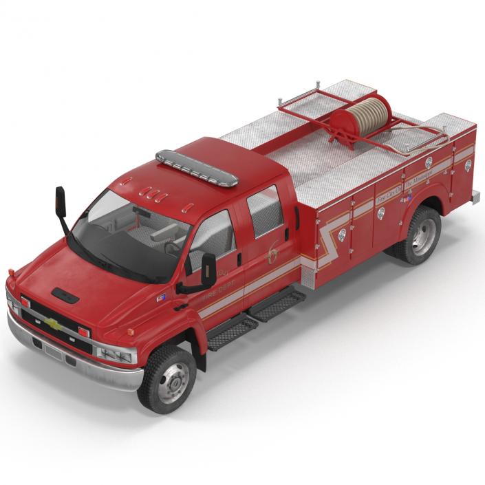 3D model Chevrolet Fire Truck