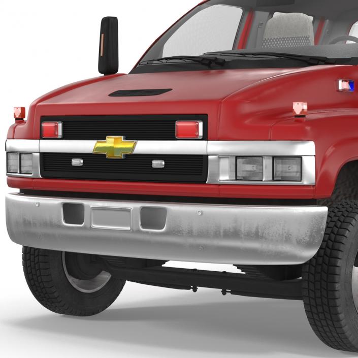 3D model Chevrolet Fire Truck