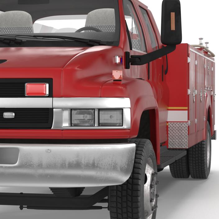 3D model Chevrolet Fire Truck