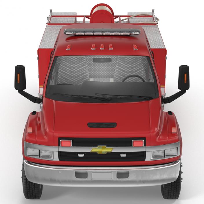 3D model Chevrolet Fire Truck