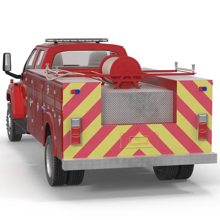 3D model Chevrolet Fire Truck