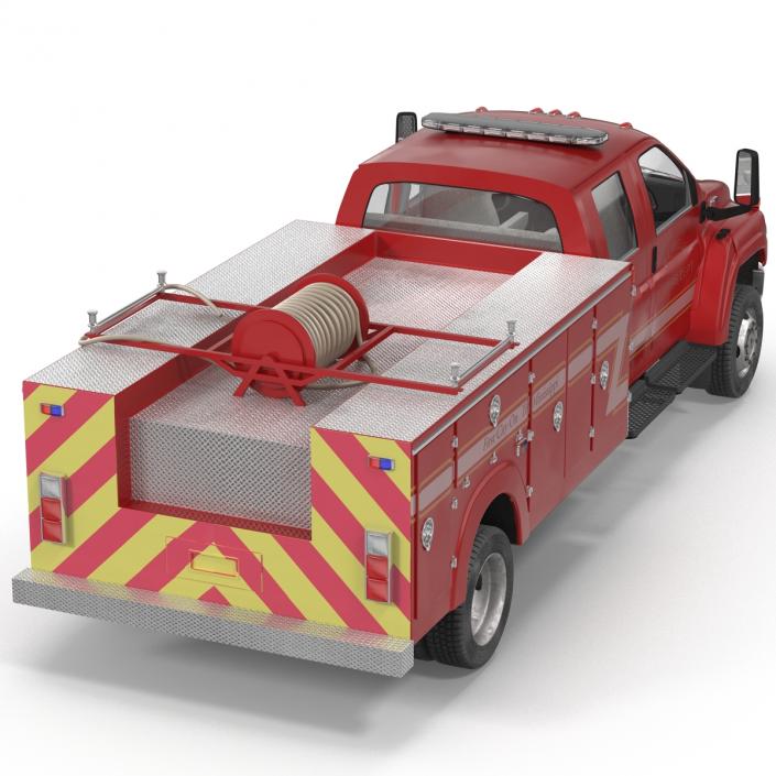 3D model Chevrolet Fire Truck