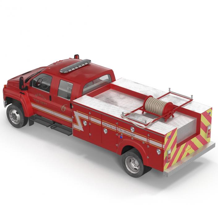 3D model Chevrolet Fire Truck