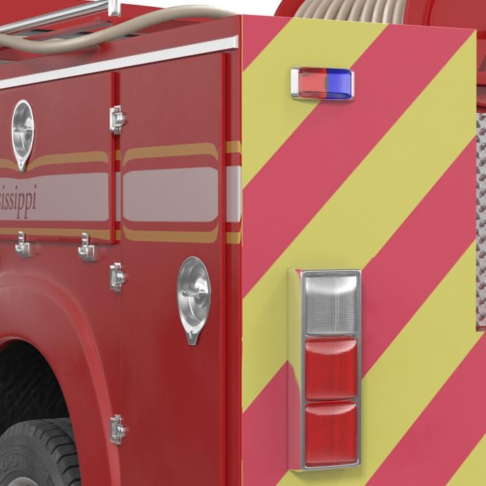 3D model Chevrolet Fire Truck