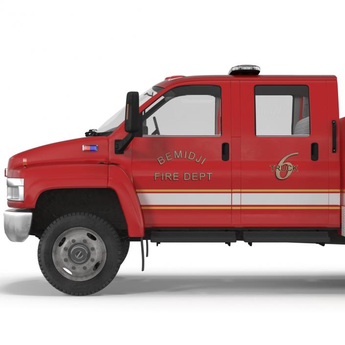 3D model Chevrolet Fire Truck