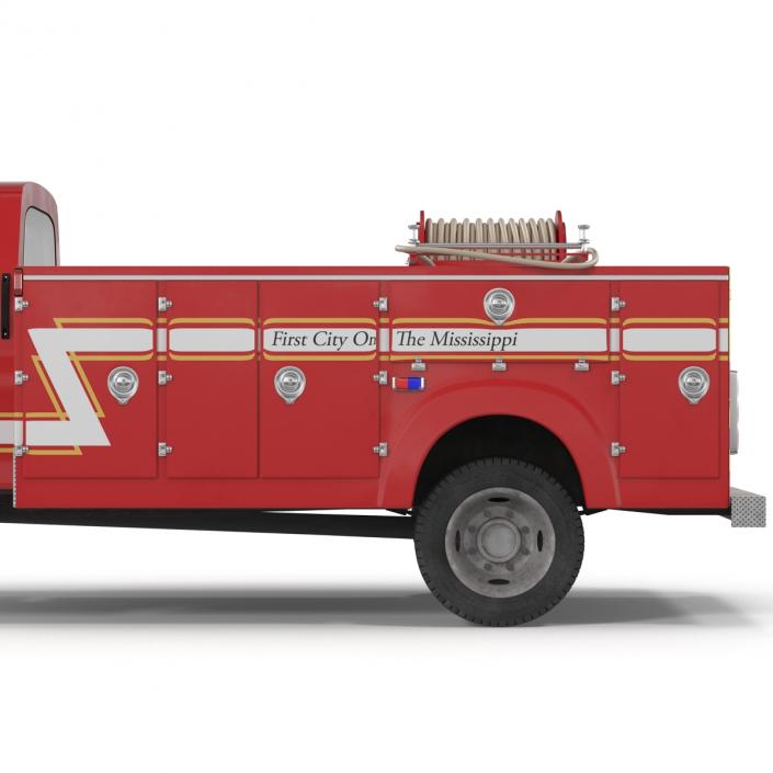 3D model Chevrolet Fire Truck