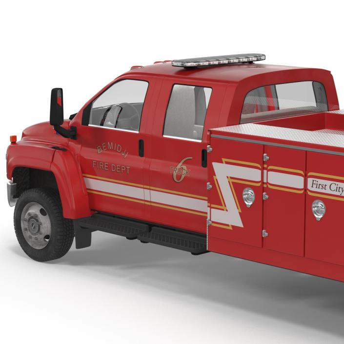 3D model Chevrolet Fire Truck