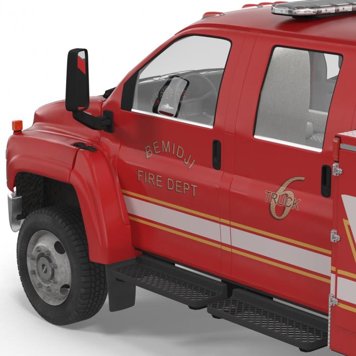 3D model Chevrolet Fire Truck